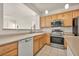Functional kitchen with updated appliances and plenty of counter space at 570 Cypress Gardens Pl, Henderson, NV 89012