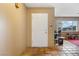 Living room features tile flooring and a front door at 816 Antigua St, Las Vegas, NV 89145