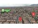 Aerial view of the home's location near Eagle Canyon Park and N. Skye Village Rd at 8393 Canyon Crevasse St, Las Vegas, NV 89166
