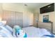 Comfortable bedroom with closet and dresser at 8816 Saint Pierre Dr, Las Vegas, NV 89134