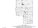 Upstairs floor plan detailing bedroom and bathroom sizes for the house at 9733 Camden Hills Ave, Las Vegas, NV 89145