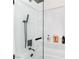 Modern shower featuring matte black hardware and a glass partition for a sleek, contemporary look at 1408 E Carson Ave, Las Vegas, NV 89101