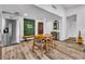 Open-concept dining area with stylish decor, and modern lighting at 2021 N Michael Way, Las Vegas, NV 89108