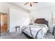 Bedroom features natural light and neutral decor at 2117 Mountain Sunset Ave, North Las Vegas, NV 89031