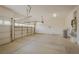Spacious attached two-car garage with garage door and utility connections at 3658 Auckland Castle St, Las Vegas, NV 89135