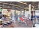 Fitness center with weight machines, treadmills, and free weights at 3722 Las Vegas Blvd # 1205, Las Vegas, NV 89158
