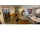 Modern kitchen featuring stainless steel appliances, sleek countertops, and a stylish breakfast bar for casual dining at 3722 Las Vegas Blvd # 1205, Las Vegas, NV 89158