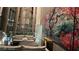 Upscale lobby area with comfortable seating and a large art piece at 3722 Las Vegas Blvd # 1205, Las Vegas, NV 89158
