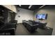 Home theater/media room with large flat screen at 3722 Las Vegas Blvd # 1205, Las Vegas, NV 89158