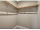 Walk-in closet providing generous storage with simple shelving at 3736 Paseo De Paz Ave, Las Vegas, NV 89115