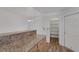 Kitchen area with granite countertops, wood cabinets, and a pantry, and a dining area at 4828 Marco Polo St, North Las Vegas, NV 89031