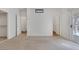 Light-filled main bedroom with carpet, neutral walls, and sliding glass door at 4828 Marco Polo St, North Las Vegas, NV 89031