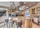 Gourmet kitchen with an island, stainless steel appliances, and custom cabinetry at 5 Via Ravenna Ct, Henderson, NV 89011