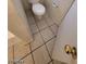 Clean bathroom featuring a standard toilet and tiled floor at 5316 Clover Blossom Ct, North Las Vegas, NV 89031