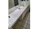 Spacious bathroom vanity with double sinks and ample counter space at 5316 Clover Blossom Ct, North Las Vegas, NV 89031