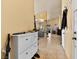 Inviting foyer that flows into a large living area with tile flooring at 5752 Shermer Ct, Las Vegas, NV 89120