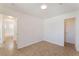 Bedroom featuring tile floors and access to the bathroom and closet at 6808 Elm Creek Dr # 203, Las Vegas, NV 89108