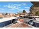 View from the patio of the community parking and carports at 6808 Elm Creek Dr # 203, Las Vegas, NV 89108
