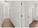 Hallway view showing access to the closet and other rooms at 820 Wintersweet Rd, Henderson, NV 89015