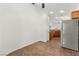 This spacious kitchen features stainless steel appliances and tile flooring at 820 Wintersweet Rd, Henderson, NV 89015