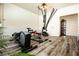 Bright exercise room includes workout equipment and plenty of space for your home gym at 1017 Fairbury St, Henderson, NV 89052
