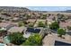 Aerial view of a community featuring solar panels in a picturesque setting at 10385 Grassyrock Ct, Las Vegas, NV 89129