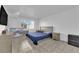 Spacious bedroom with tile flooring and modern decor at 1440 Vegas Valley Dr # 1, Las Vegas, NV 89169