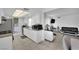 Open living space featuring the kitchen and the living room. Modern features and sleek appliances included at 1440 Vegas Valley Dr # 1, Las Vegas, NV 89169