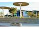 The Henderson City Hall building shows modern architecture with lots of lighting and landscaping at 203 W Pacific Ave, Henderson, NV 89015