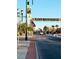 Street view of Water Street District with American flag and festival banners at 203 W Pacific Ave, Henderson, NV 89015