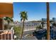 Expansive balcony views of the cityscape, palm trees, and nearby mountains for a scenic escape at 205 E Harmon Ave # 511, Las Vegas, NV 89169