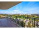 Breathtaking balcony view of the city skyline, golf course, and surrounding landscape at 3111 Bel Air Dr # 10F, Las Vegas, NV 89109