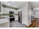 Beautiful kitchen boasting stainless steel appliances, ample counter space, and a modern design at 5513 Nickel Ridge Way, Las Vegas, NV 89122