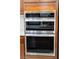 Stainless steel LG double ovens are a statement of luxury in this kitchen at 5527 Breecher Ave, Las Vegas, NV 89131