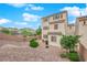 Backyard featuring a patio area and minimal desert landscaping at 6647 Rego Park Ct, Las Vegas, NV 89166