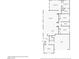 Detailed floor plan of the home showing the layout of the rooms, dimensions, and features at 6856 Council Heights Way, Las Vegas, NV 89142