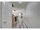View of open floorplan featuring wood-style floors and gray paint at 687 Porchtown Ave, Las Vegas, NV 89183