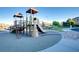A neighborhood playground featuring climbing structures, slides, and play areas at 8136 Canyon Grassland St, Las Vegas, NV 89166