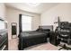 A nicely decorated bedroom with neutral colors and a comfortable layout at 9526 Granville Bridge St, Las Vegas, NV 89139
