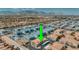 Community aerial view showing layout and location highlighted by a green arrow at 10001 Peace Way # 2269, Las Vegas, NV 89147