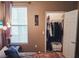 Bedroom closet featuring clothing rack, shelves, and plenty of storage space at 10001 Peace Way # 2269, Las Vegas, NV 89147