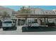 Assigned covered parking spots for condo residents, offering protection from the elements and convenient access to homes at 10001 Peace Way # 2269, Las Vegas, NV 89147