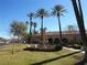 Beautiful arts and crafts center with a water feature at 10800 Brinkwood Ave, Las Vegas, NV 89134