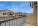 Community view from balcony highlighting multiple townhomes with neutral tone colors at 1162 Red Margin Ct # 101, Las Vegas, NV 89183