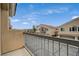 Community view from balcony highlighting multiple townhomes with neutral tone colors at 1162 Red Margin Ct # 101, Las Vegas, NV 89183