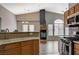 Modern kitchen overlooks living room, creating an open layout perfect for entertaining at 1162 Red Margin Ct # 101, Las Vegas, NV 89183