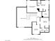 Upstairs floor plan featuring bedrooms, bathrooms, and a walk-in closet at 1163 Regal Lily Way, Las Vegas, NV 89123