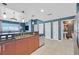 Modern kitchen featuring stainless steel appliances, granite countertops, and a double sink at 150 Las Vegas Blvd # 1004, Las Vegas, NV 89101