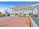 This luxurious rooftop terrace offers stunning city views, ample seating, and stylish design at 150 Las Vegas Blvd # 1004, Las Vegas, NV 89101