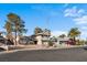 Charming two-story home with a well-manicured lawn and a spacious driveway leading to a two-car garage at 1708 Crest Ave, Las Vegas, NV 89119